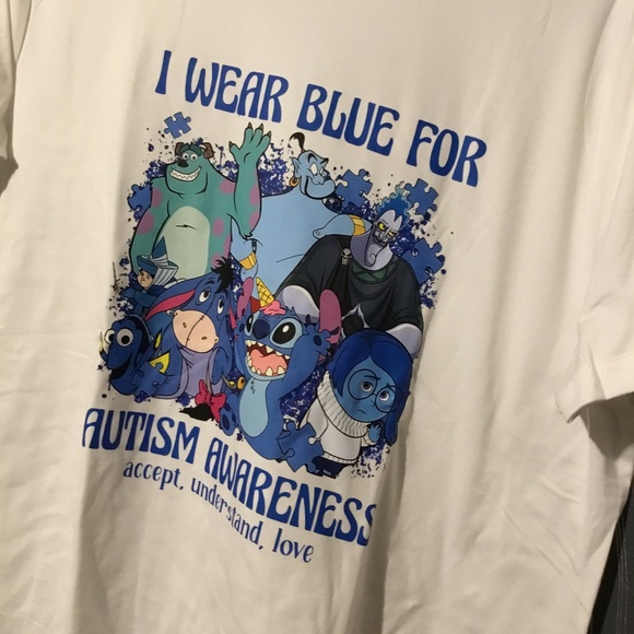 NWOT Disney Autism awareness tee - Picture 2 of 2